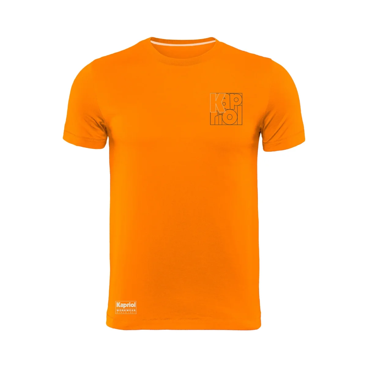 Camiseta de trabajo Naranja Enjoy Kapriol - Imagen 2