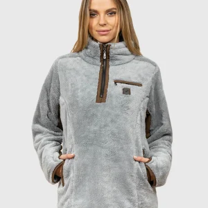 Polerón Shaggy Lander Silver Gray (Mujer)