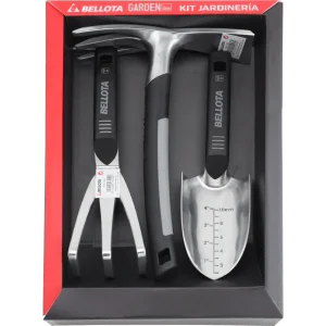 Kit de herramientas mango corto de aluminio Bellota 3076