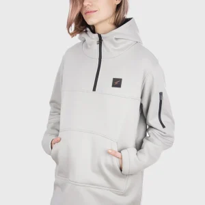 Polerón Oversize Walking Patrol Silver Gray (Mujer)